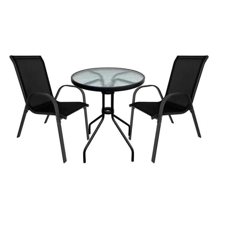 Expert baštenska garnitura SET 7 Valencia sto 60 x 70 cm i 2 stolice
